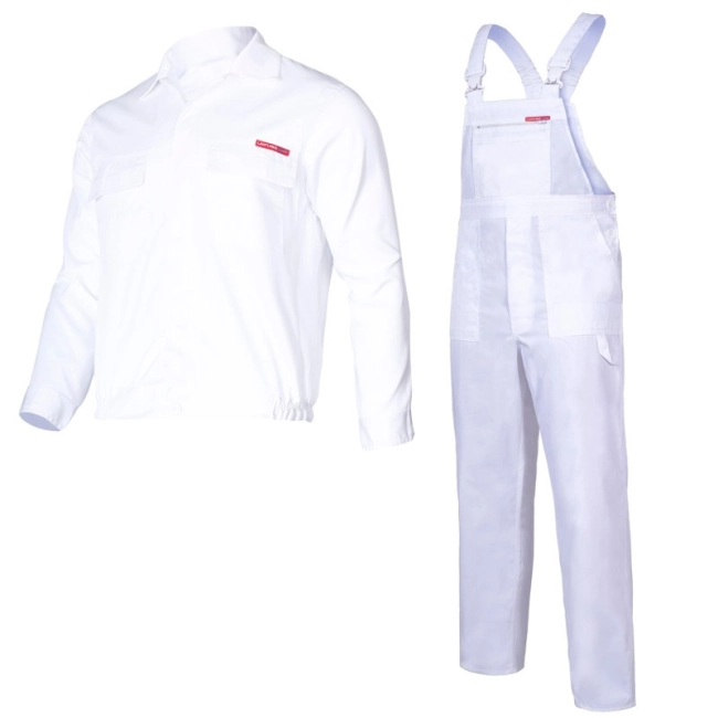 SPODNIE+BLUZA LAHTI BIAŁE rozm. 2XL (182/116-120)-15138