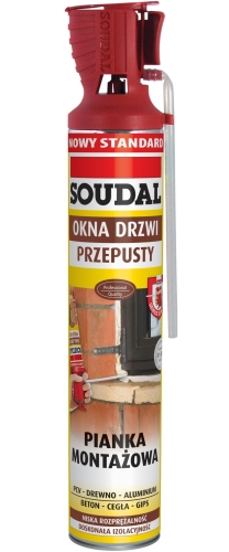 PIANA MONTAŻOWA 770ML SOUDAL APLIKATOR GENIUS-448