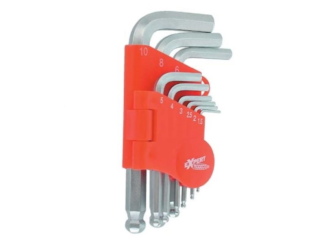 IMBUSY Z KULKĄ KRÓTKIE 9SZT EXPERT MN-54-117-3519