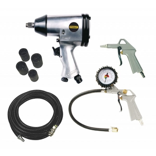 ZESTAW PNEUMATYCZNY 8 szt. KLUCZ + NASADKI-31294