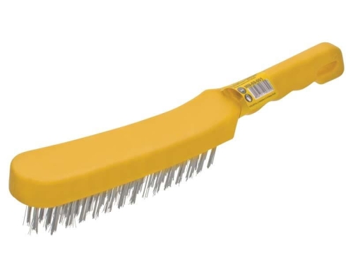 SZCZOTKA DRUCIANA 4-RZĘDOWA PLASTIKOWA MN-69-001-4151