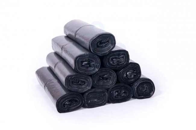 WORKI NA ŚMIECI 120L OP=25szt LDPE CZARNE-27935