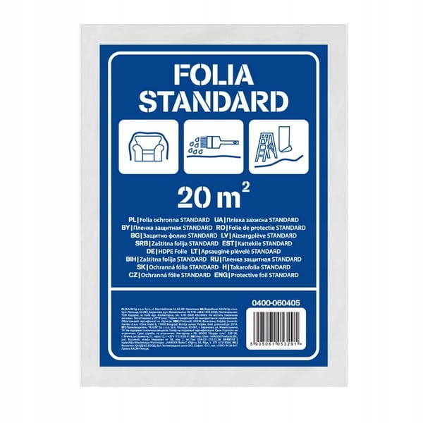 FOLIA MALARSKA 4X5 CIENKA -17810