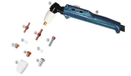 ELEKTRODA STD DO PLASMA 40-9623