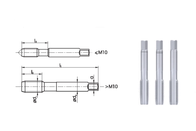 GWINTOWNIK NGMM/3 M6 KPL. FANAR-20014