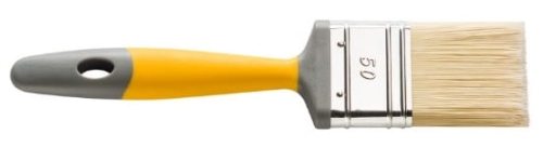 PĘDZEL PŁASKI 50MM SERIA 90  R.2K ŻÓŁTY POLIESTER-17756