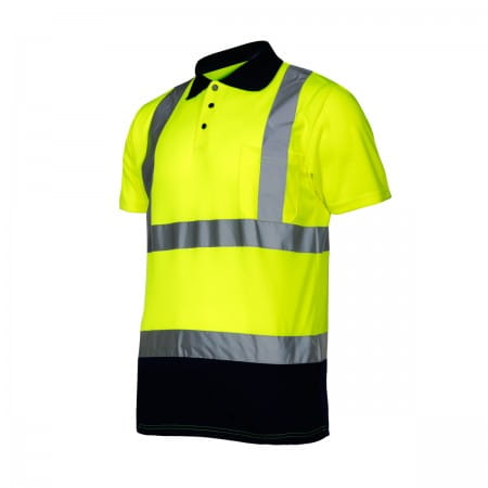 KOSZULKA ROBOCZA POLO OSTRZEGAWCZA ŻÓŁTA M-24771