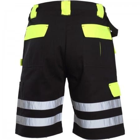 SPODNIE ROBOCZE KRÓTKIE ODBL.CZARNO-ZÓŁ. rozm.3XL -24500