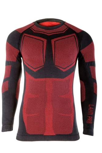 KOSZULKA ROBOCZA TERMO. CZARNO-CZERW. rozm.L/XL-33260