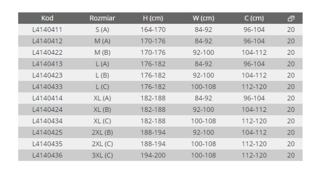 UBRANIE ROBOCZE SPAWALNICZE ANTYELEKTRO. rozm.2XL-24559