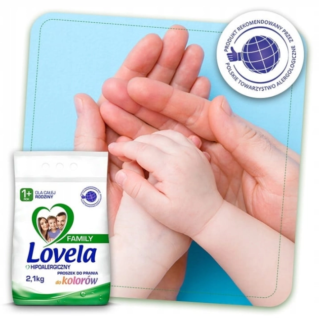 PROSZEK DO PRANIA 2,1KG LOVELA FAMILY KOLOR-36716