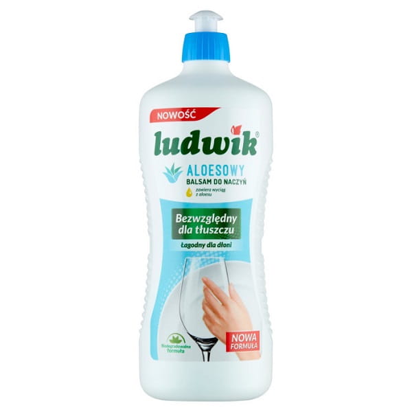 PŁYN DO NACZYŃ 0,9L LUDWIK ALOES-26960