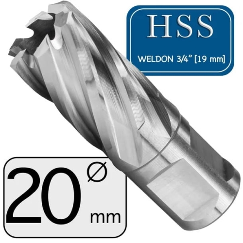 WIERTŁO RUROWE KRÓTKIE 20X30MM MILWAUKEE-32675