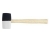 MŁOTEK GUMOWY 340G BIAŁO CZARNA GUMA MN-31-212-5540