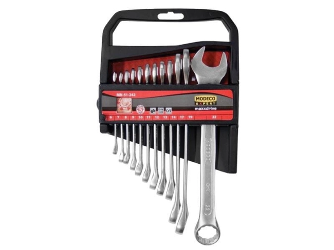 KLUCZE PŁASKO-OCZKOWE KPL.12SZT EXPERT MN-51-242-3824