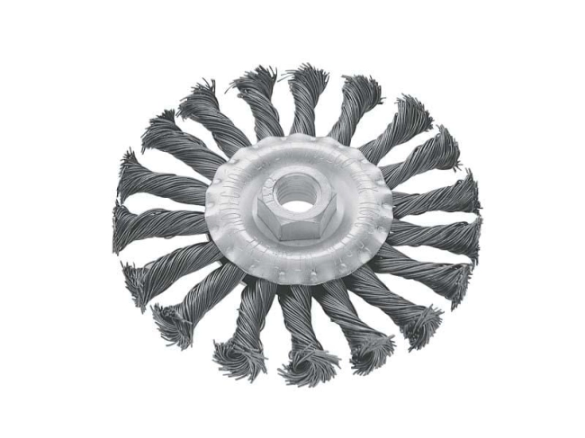 SZCZOTKA TARCZOWA 150MM DRUT SKRĘTNY MN-69-114-5893