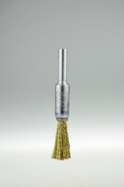 SZCZOTKA PĘDZELKOWA 10MM TRZPIEŃ FI6 DRUT MOSIĘŻNY-7891