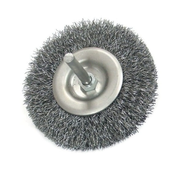 SZCZOTKA TARCZOWA 150MM Z TRZPIENIEM FI6-16406