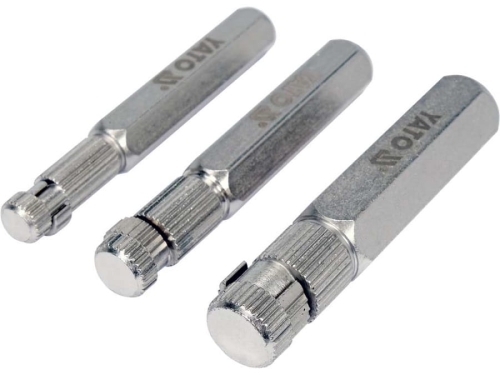 ZESTAW DO WYKRĘCANIA NYPLI 3/8",1/2",3/4" YATO -34648