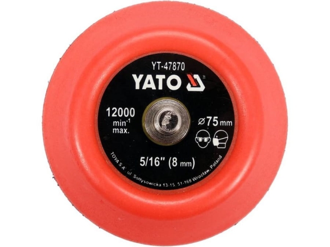 DYSK DO POLERKI YATO 75MM 5/16" YT-47870-36623