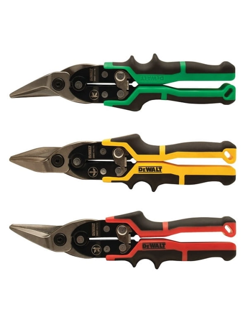 NOŻYCE DO BLACHY TYPU ERGO KPL.3SZT. DEWALT -29937