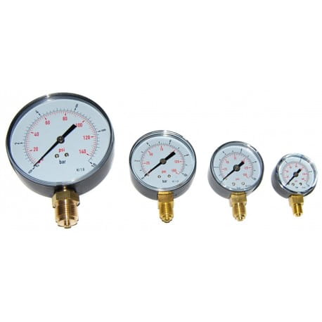 MANOMETR RADIALNY 40MM 0-16 BAR G1/8"-24320