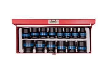 NASADKI UDAROWE KPL.14SZT 1/2" 10-27MM KASETA-18254