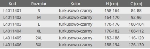 BLUZA ROBOCZA POLAR TURKUS-CZAR. rozm.S-22644