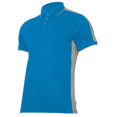KOSZULKA ROBOCZA POLO 190G/M2 NIEBIESKO-SZARA 2XL-24533