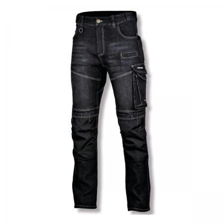 SPODNIE ROBOCZE JEANS CZARNE rozm.M-29531