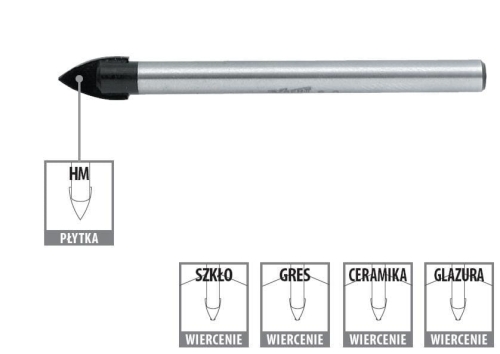 WIERTŁO DO SZKŁA 10MM MN-61-210-5899