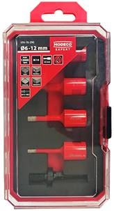 WIERTŁA DIAMENTOWE KPL HEX 5-12MM NA SUCHO-29385