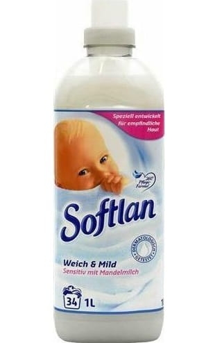 PŁYN DO PŁUKANIA 1L SOFTLAN BIAŁY-26603