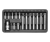 KOŃCÓWKI SPECJALNE KPL.15SZT TORX YT-0411-4057