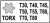 NASADKI UDAROWE TRZPIENIOWE TORX KPL.8SZT YT-1065-3304