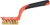 SZCZOTKA DRUCIANA 5-RZĘDOWA  YATO YT-6346-22239