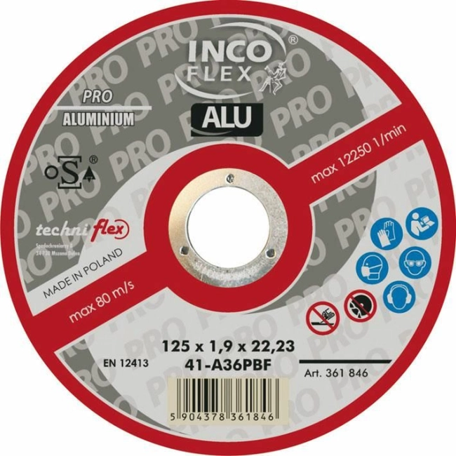 TARCZA 125X1,0X22 ALU-PRO A60PBF-26640