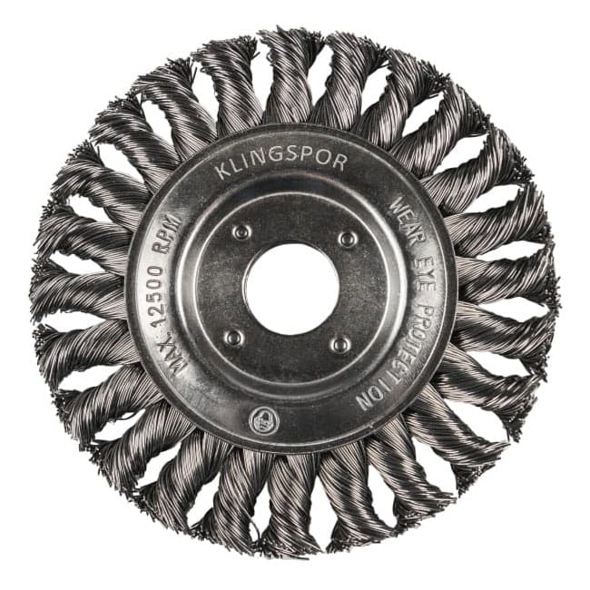 SZCZOTKA TARCZOWA 125MM BR600Z SPLATANY KLINGSPOR-31312