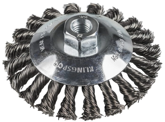 SZCZOTKA TARCZOWA 115MM BK600Z SPLATANY KLINGSPOR-31293