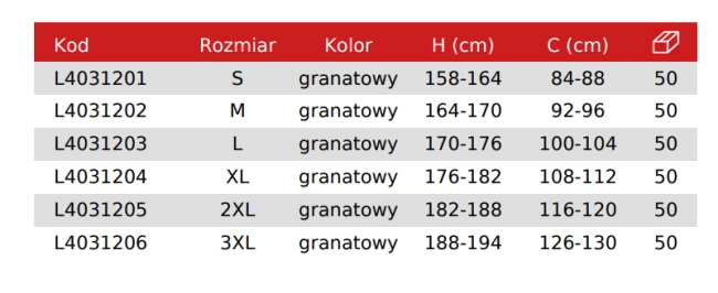KOSZULKA ROBOCZA POLO 190G/M2 GRANATOWA XL-0b2645b95c8f57bc95b3f77565fe6380