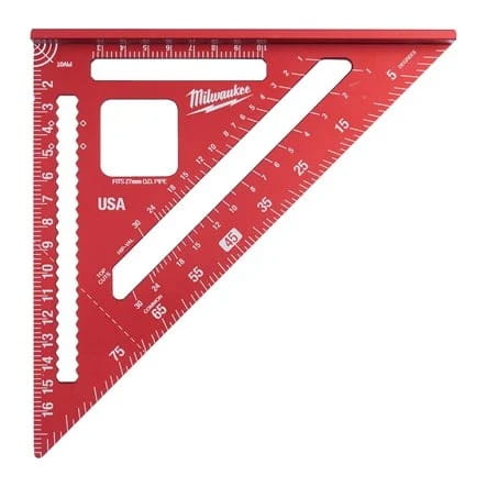 KĄTOWNIK CIESIELSKI ALU.TRÓJKĄT 17CM MILWAUKEE-34567