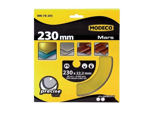 TARCZA DIAMENT.PEŁNA 125 "MARS"  MN-78-203-2560