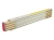 MIARA DREWNIANA 2M BIAŁO-ŻÓŁTA EXPERT MN-80-152-2167
