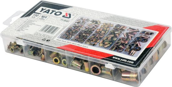 ZESTAW NITONAKRĘTEK STALO M3-M10 , 150SZT-21937