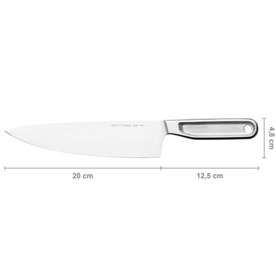 NÓŻ SZEFA KUCHNI 20CM ALL STEEL FISKARS-41103