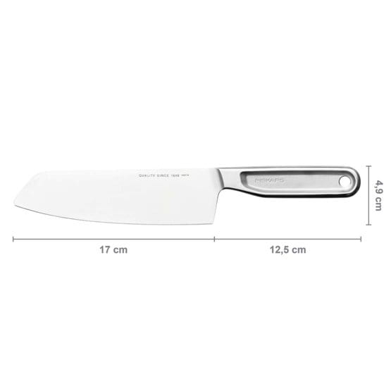 NÓŻ SANTOKU 16CM ALL STEEL FISKARS-35753
