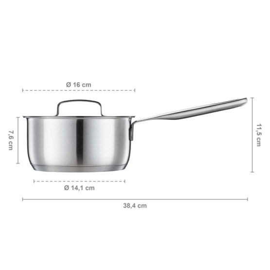 RONDEL Z POKRYWĄ 1,5L ALL STEEL FISKARS-40562