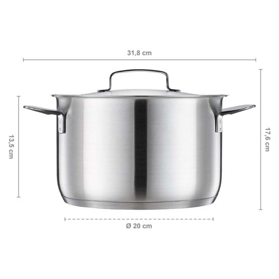 GARNEK Z POKRYWĄ 5L ALL STEEL FISKARS-41065