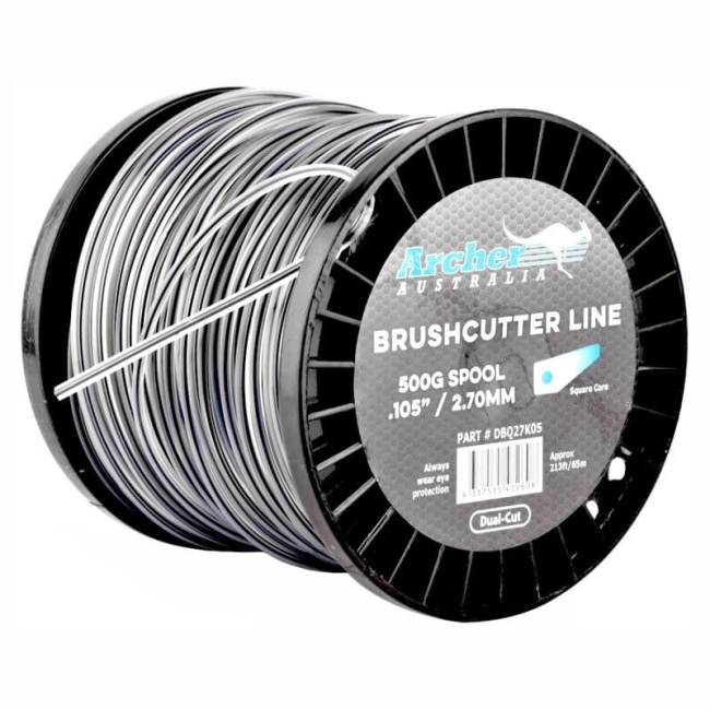 ŻYŁKA TNĄCA 2,7MM 500G KWADRATOWA SZPULA-40359