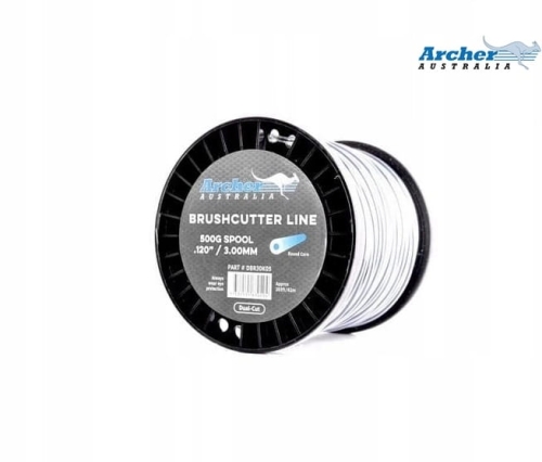 ŻYŁKA TNĄCA 3,0MM 500G OKRĄGŁA SZPULA-40158